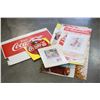 Image 1 : LOT OF COCA COLA PAPER AND CARDBOARD ADS