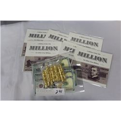LOT OF BILLS AND VIALS