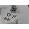 Image 1 : CASE OF VINTAGE RHINESTONE JEWELLRY