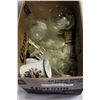 Image 1 : BOX OF GLASSWARE ETC