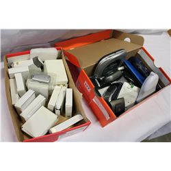 LOT OF WALKIE TALKIES ELECTRONICS AND NEW FLASHLIGHTS