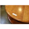 Image 2 : ROUND ROTATION MAPLE COFFEE TABLE