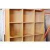 Image 2 : WOOD CUBICLE SHELF UNIT