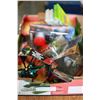 Image 1 : BOX OF NEW TOYS TRANSFORMERS AND LEAPSTERS ETC