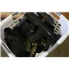 Image 1 : TIPMAN X7 PAINTBALL GUN WITH 3 AIR BOTTLES VEST WITH RELOAD TUBES AND AIR HOSE