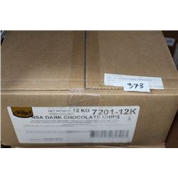 BOX OF FOLEYS DARK CHOCOLATE CHIPS