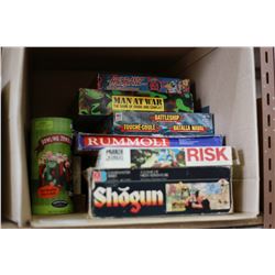BOX OF BOARD GAMES