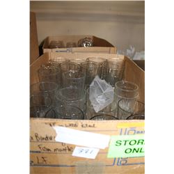 TWO BOXES OF GLASSES