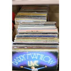 TWO BOXES OF RECORDS