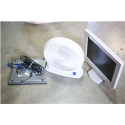 COMPUTER MONITOR FAN AND LAPTOP COOLING FAN