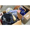 Image 1 : TWO BOXES OF PURSES COLLECTIBLES JEWELLRY BOX AND ESTATE GOODS