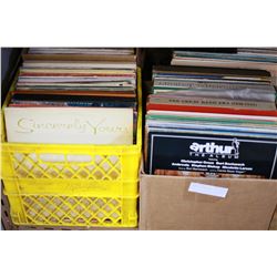 6 BOXES OF RECORDS