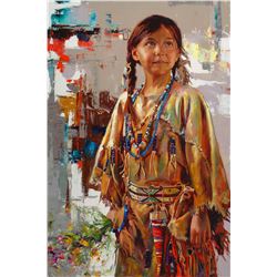 "Native Flower Girl" by Jeremy Winborg