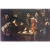 Image 1 : Italian School, 17th Century, The Cardsharps, Unsigned, Oil on canvas, 41 x 69-1/2 in (10...