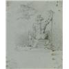 Image 1 : Attributed to Franciso José, de Goya y Lucientes, (Spanish 1746-1828), Study of Fantastic C...