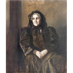 Pierre Troubetzkoy (American 1864-1936), Portrait of a Woman, Signed Troubetzkoy l.l., Oil...