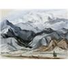 Image 1 : George Vander Sluis, (American b. 1915), Pike's Peak, Colorado, Signed George Vander Sluis...