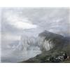 Image 1 : Robert Maione (American b. 1932), The Cliff, Capri, Signed Maione l.r., Oil on canvas, 36...