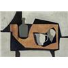 Image 1 : Robert M. Kulicke, (American b. 1924), Group of Two Works, A. Geometric Still Life, Signe...