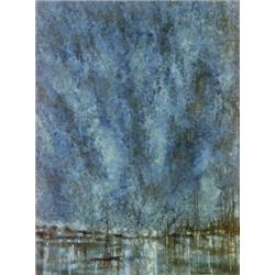 Richard Florsheim (American 1905-1979), Lifting Fog, Signed R.A. Florsheim l.r., Oil on can...