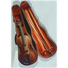 Image 1 : Ernest Albert Land (American b. 1918), Trompe L'Oeil Violin, Signed Ernest Albert Land F.R.S....