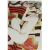 Image 1 : Philip Pearlstein (American b. 1924), Nude on a Chief's Blanket, Lithograph in color, 1978, s...