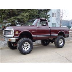 1972 CHEVROLET SHORTBED FLEETSIDE 4X4 PICK-UP