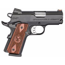 Springfield Armory PI9208L 1911 Single 9mm 3" 9+1 Cocobolo Grip Black Armory Kote