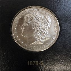 1878-S Morgan Silver Dollar