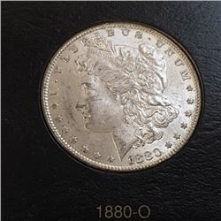 1880-O Morgan Silver Dollar