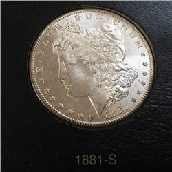 1881-S Morgan Silver Dollar