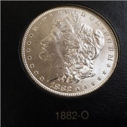 1882-O Morgan Silver Dollar