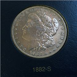 1882-S Morgan Silver Dollar