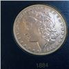 Image 1 : 1884 Morgan Silver Dollar