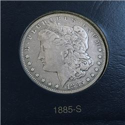 1885-S Morgan Silver Dollar