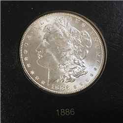 1886 Morgan Silver Dollar