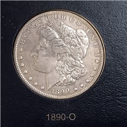 1890-O Morgan Silver Dollar