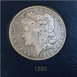 1892 Morgan Silver Dollar