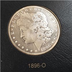 1896-O Morgan Silver Dollar