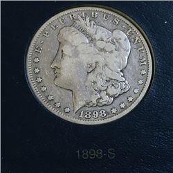 1898-S Morgan Silver Dollar