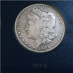 1901-S Morgan Silver Dollar