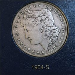1904-S Morgan Silver Dollar