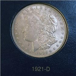 1921-D Morgan Silver Dollar