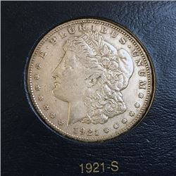 1921-S Morgan Silver Dollar