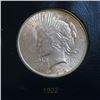 Image 1 : 1922 Peace Silver Dollar