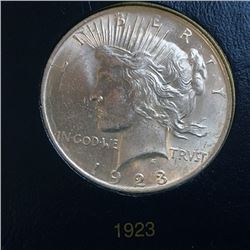 1923 Peace Silver Dollar