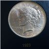 Image 1 : 1923 Peace Silver Dollar