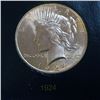Image 1 : 1924 Peace Silver Dollar