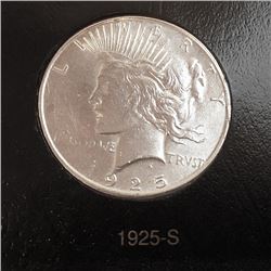 1925-S Peace Silver Dollar