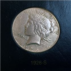 1926-S Peace Silver Dollar